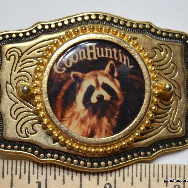 Hunting Belt Buckle Etsy