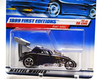 Hotwheels the Hot Ones 1936 Fiat 500 Topolino -1/64 Diecast Car - Etsy