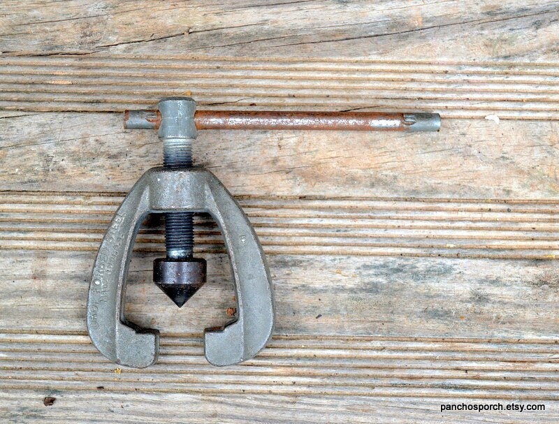 Vintage Metal Clamp Drop Steel American Made Tool Man Etsy