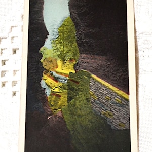 Carte postale vintage NEW YORK Watkins Glen Whirlpool Gorge Nature carte postale souvenir souvenirs papier éphémères PanchosPorch