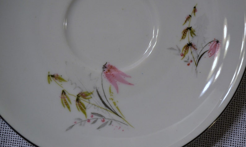 Vintage Royal Duchess Mountain Bell Saucer Floral Germany Replacement PanchosPorch