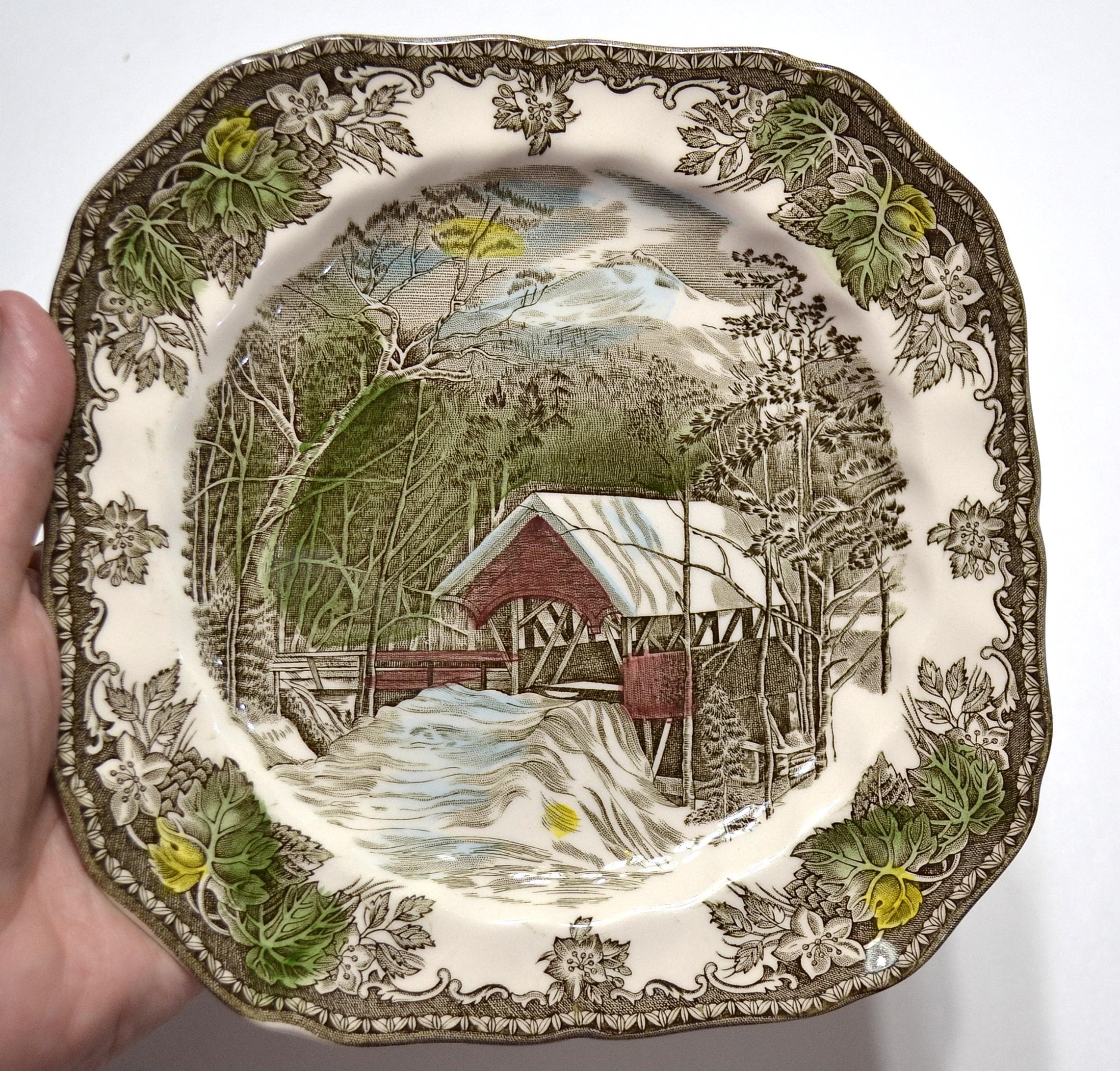 Johnson Bros English Garden Plates - Etsy