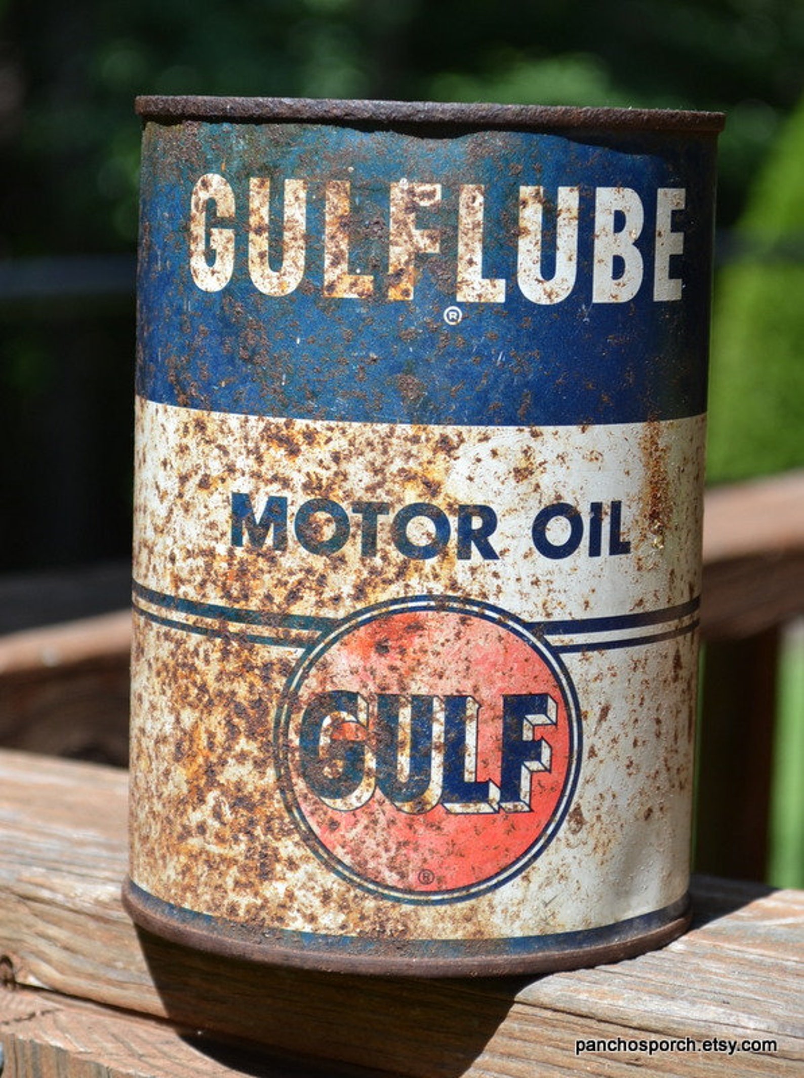 Vintage Gulf Gulflube Motor Oil Can 1950s 1960s 1 Quart Oil - Etsy