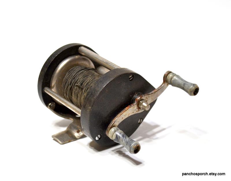 Moulinet De Pêche Vintage Ocean City Bait-Casting 1591, Fabriqué Aux USA