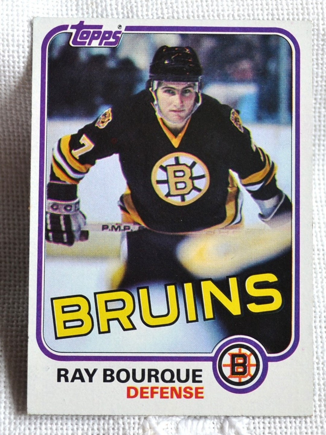 Midway Memorabilia Ray Bourque Boston Bruins 2 Card Frame 