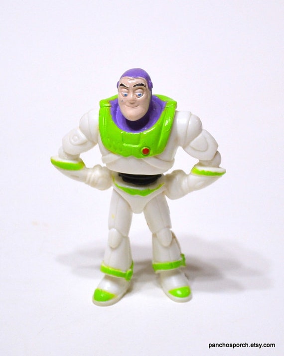 Vintage Buzz Lightyear Miniature Figurine 3 Inch Toy Story