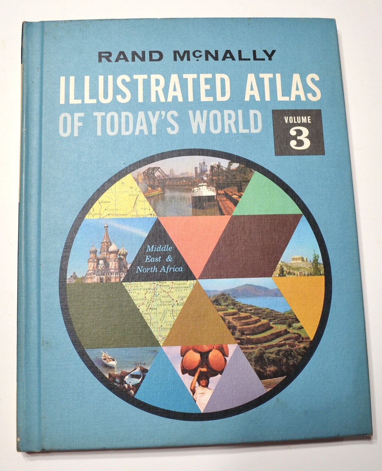 Vintage Rand Mcnally Illustrated Atlas Todays World Volume 3 - Etsy