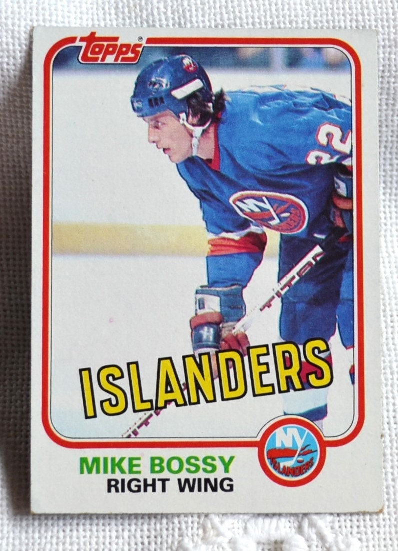 VINTAGE-NWT-XL MIKE BOSSY ORANGE 3RD NY ISLANDERS CCM NHL LICENSED HOCKEY  JERSEY