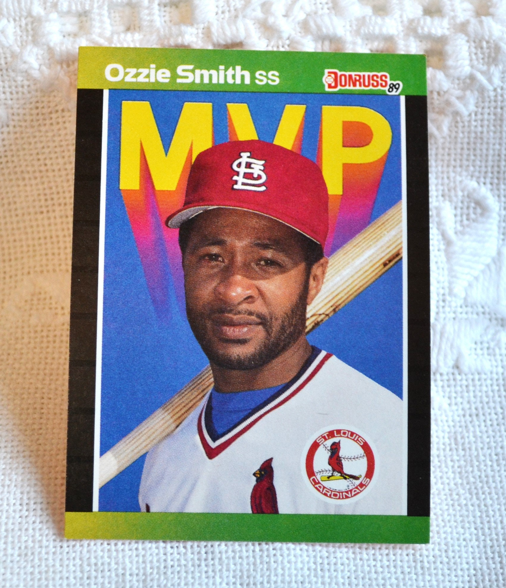 2004 SP Legendary Cuts Ozzie Smith ( CARDINALS ) GU JERSEY