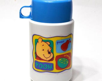 Vintage 1990s Winnie the Pooh Thermos, Aladdin Drink Bottle