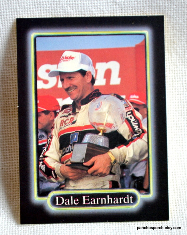 Dale Earnhardt No 3 NASCAR Racing Card 1990 Maxx Dale Vintage | Etsy