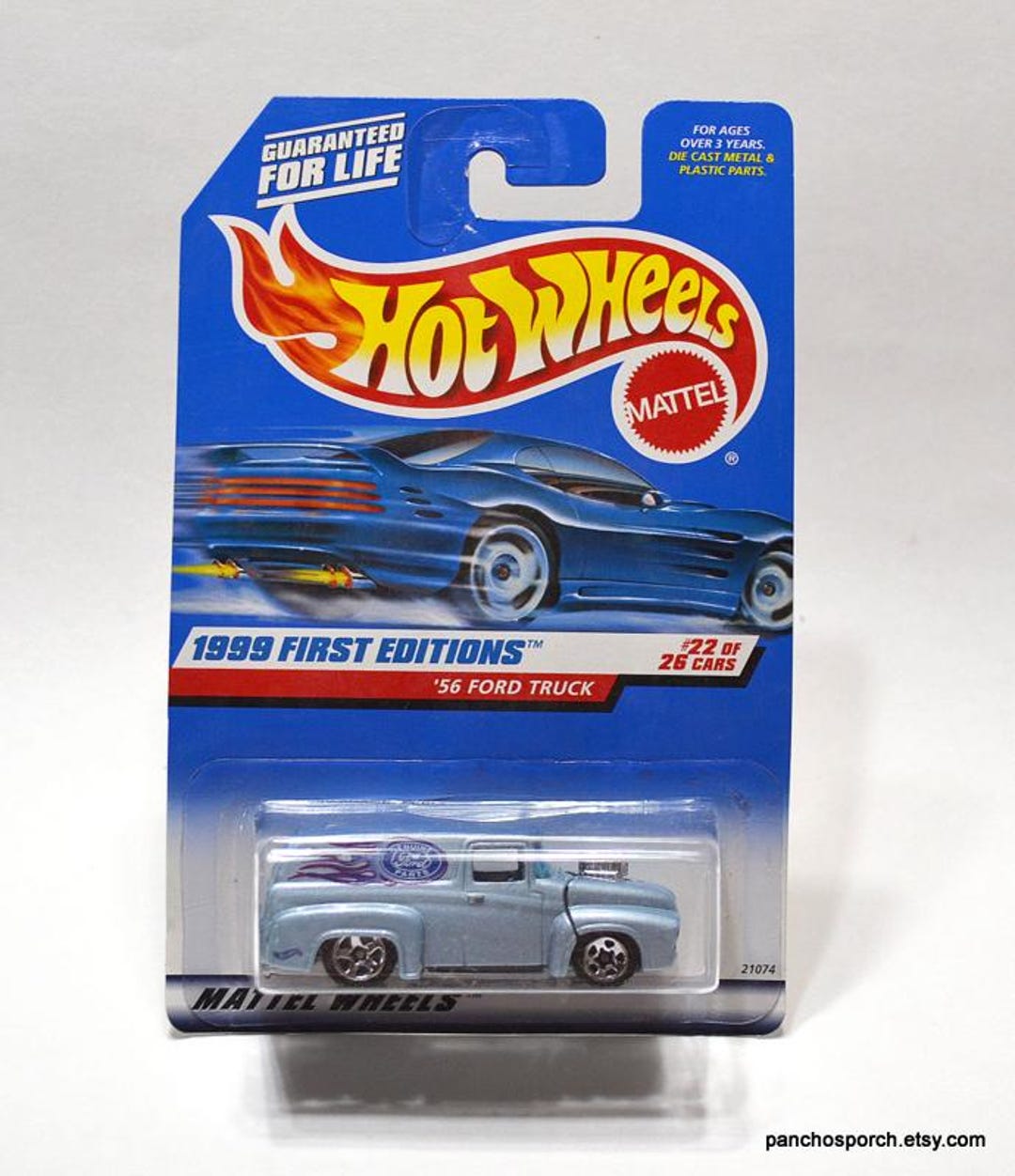 Vintage Hot Wheels '56 Ford Truck: 1999 First Editions Diecast Car