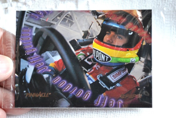 Vintage Jeff Gordon Pepsi Promo Racing Card: 1997 Pinnacle NASCAR