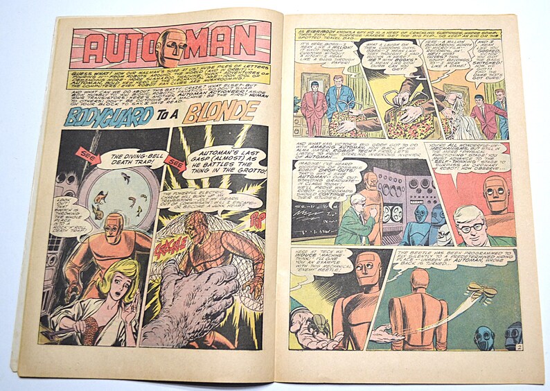 Vintage Tales of the Unexpected Comic Book, 1966 DC Comics No. 94 ...