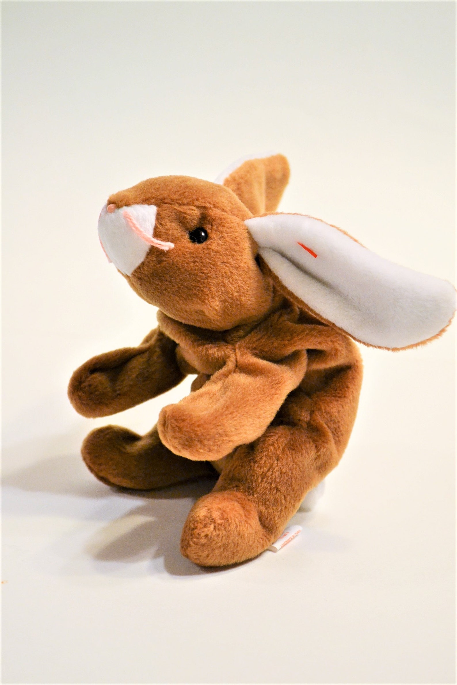 Vintage Ty Ears Beanie Baby Plush Toy Brown Bunny Rabbit Etsy