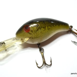 Buy Vintage 1990s Crankbait Fishing Lure: Renosky Cranking Guido, Natural  Brown Spotted Frog 3/8 Oz., 3.5, Unfished in Display Container Rare Online  in India 