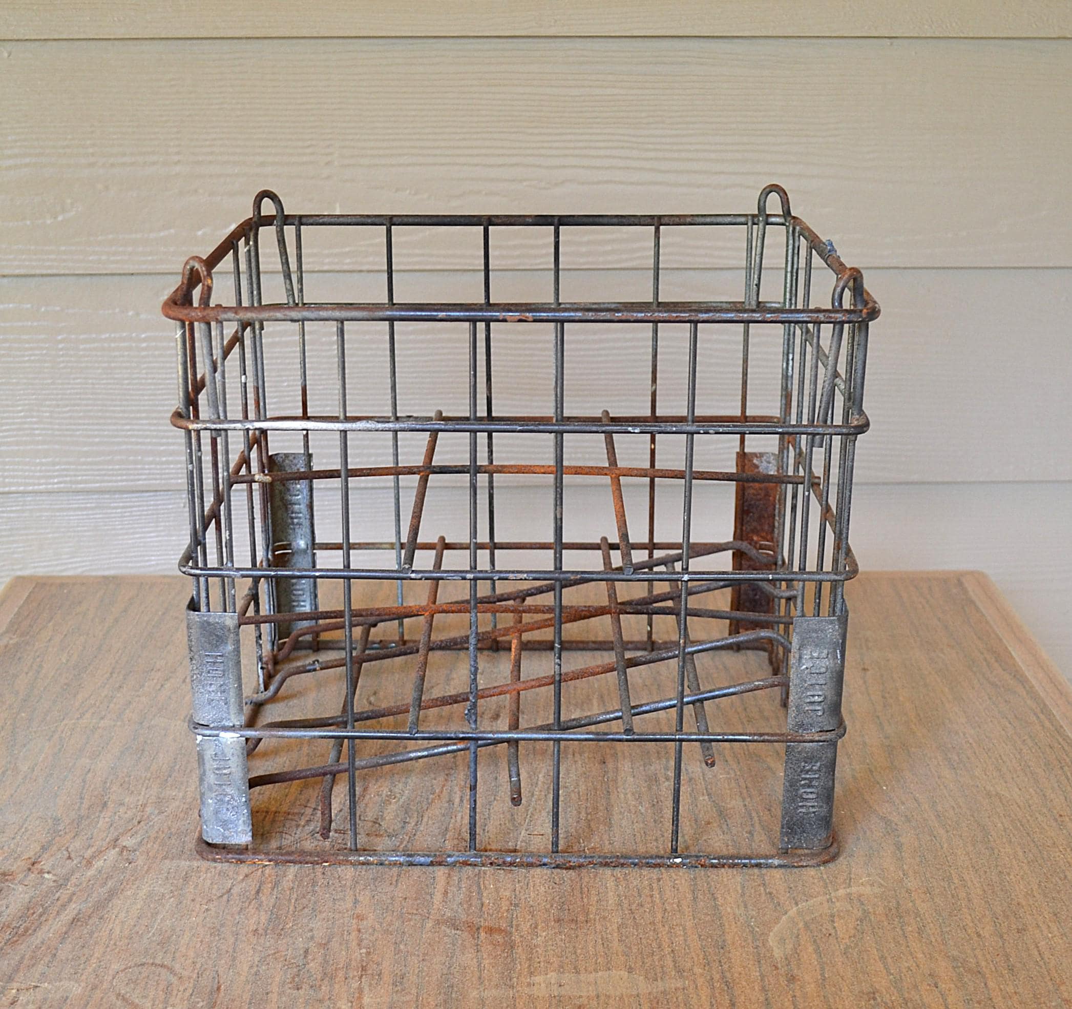 Wire Milk Crate - Etsy