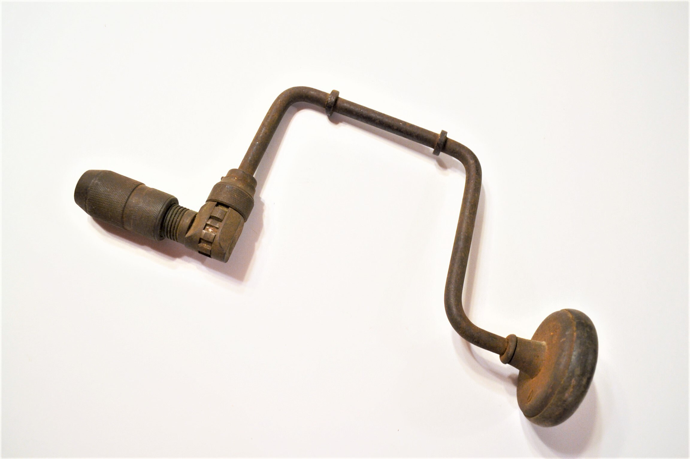 Vintage Hand Drill Shoulder Chest Brace 