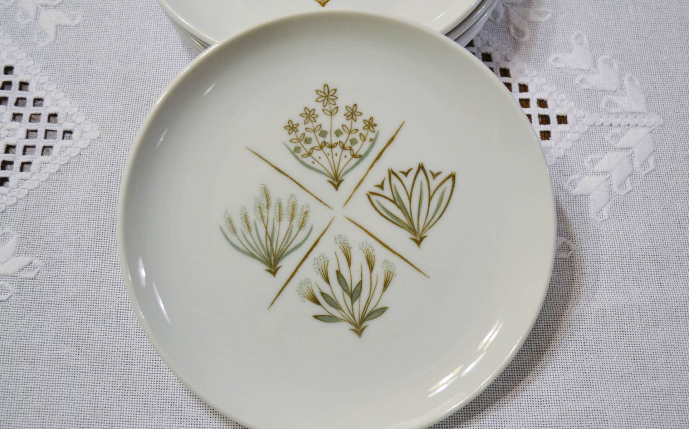 HARMONY HOUSE オーバルプレート 花柄 小渕祥子 オーバルプレート 花柄