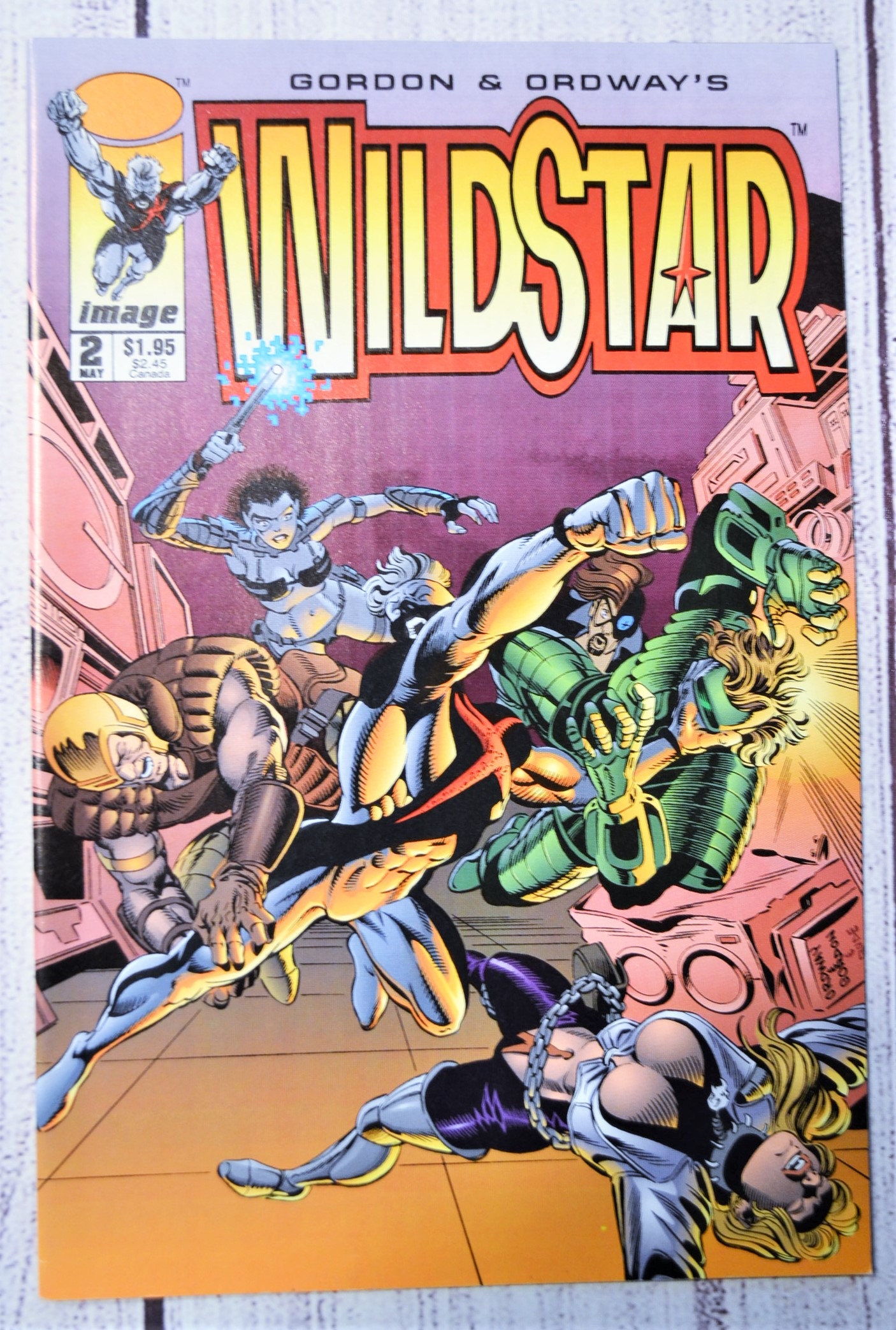 Buy Vintage Wildstar Comic Book Sky Zero 1993 No 2 Image Comics Online in  India - Etsy