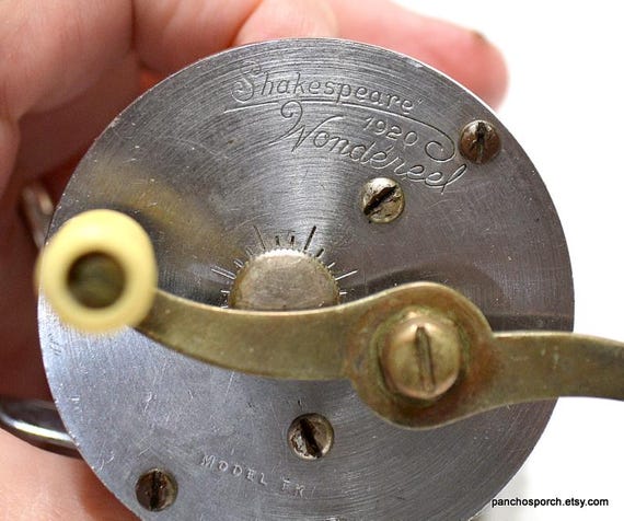 Vintage Shakespeare Wondereel Fishing Reel Model FK - USA Made - Etsy