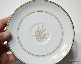 Vintage Noritake NEVILLE Cup and Saucer Set of 4 Beige Tan