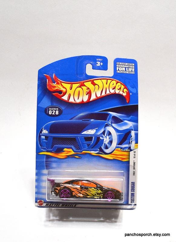 Cougar Hot Wheels - Etsy Canada