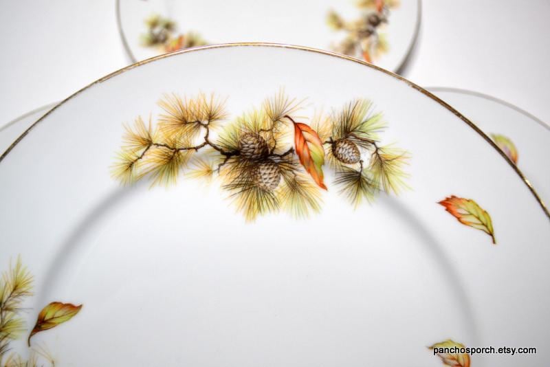 Kyoto Pines Plate - Etsy