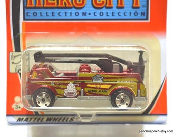 Vintage Matchbox Firetruck Diecast Car, 2003 Hero City Series, Unopened