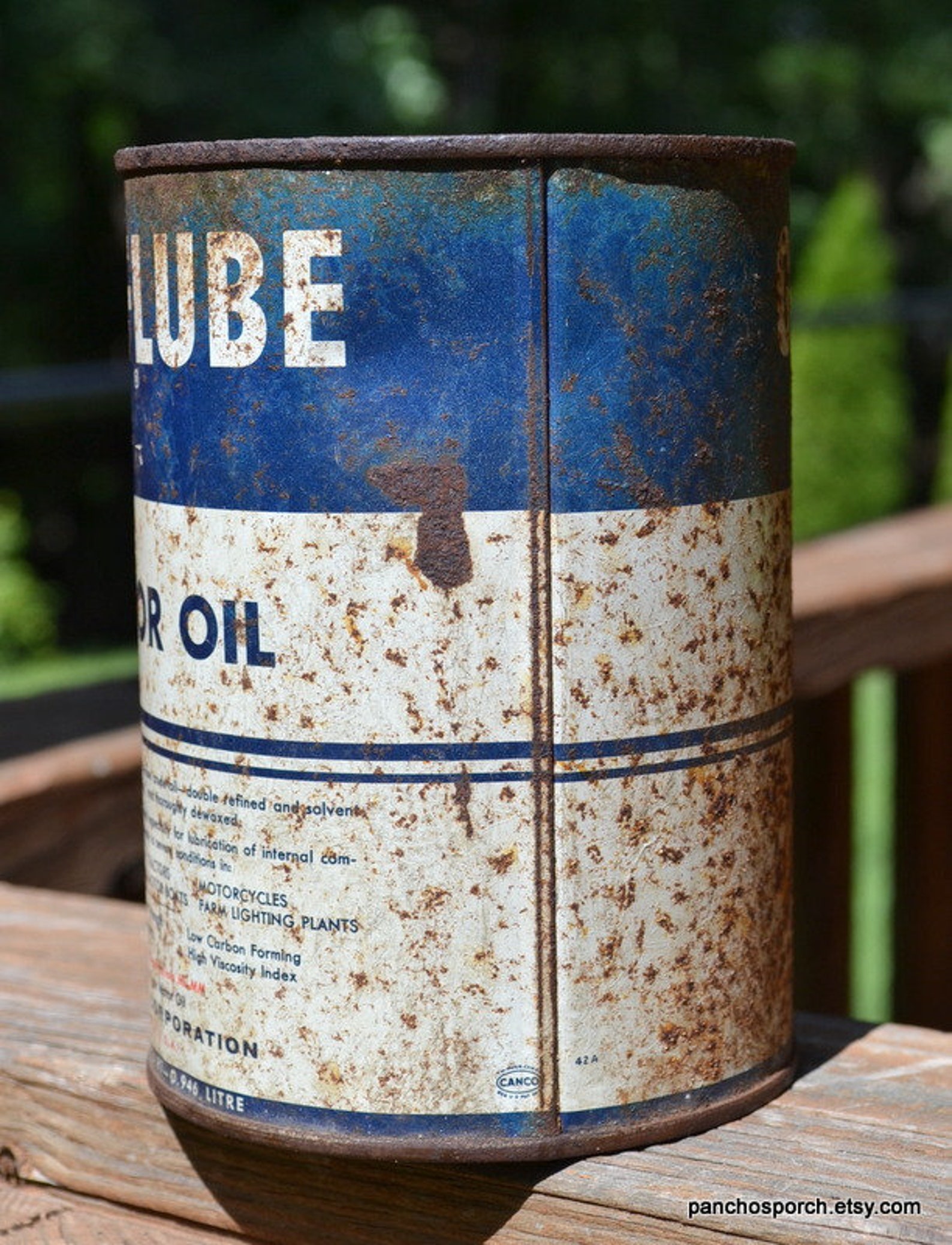 Vintage Gulf Gulflube Motor Oil Can 1950s 1960s 1 Quart Oil - Etsy