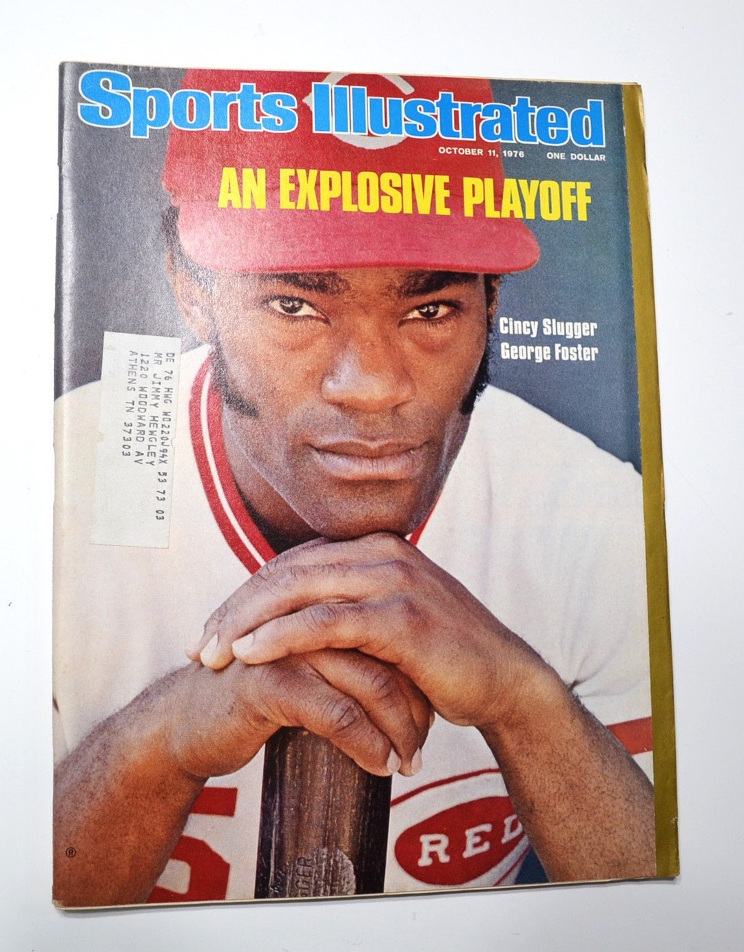 Vintage Sports Illustrated Magazine Foster Baseball Etsy