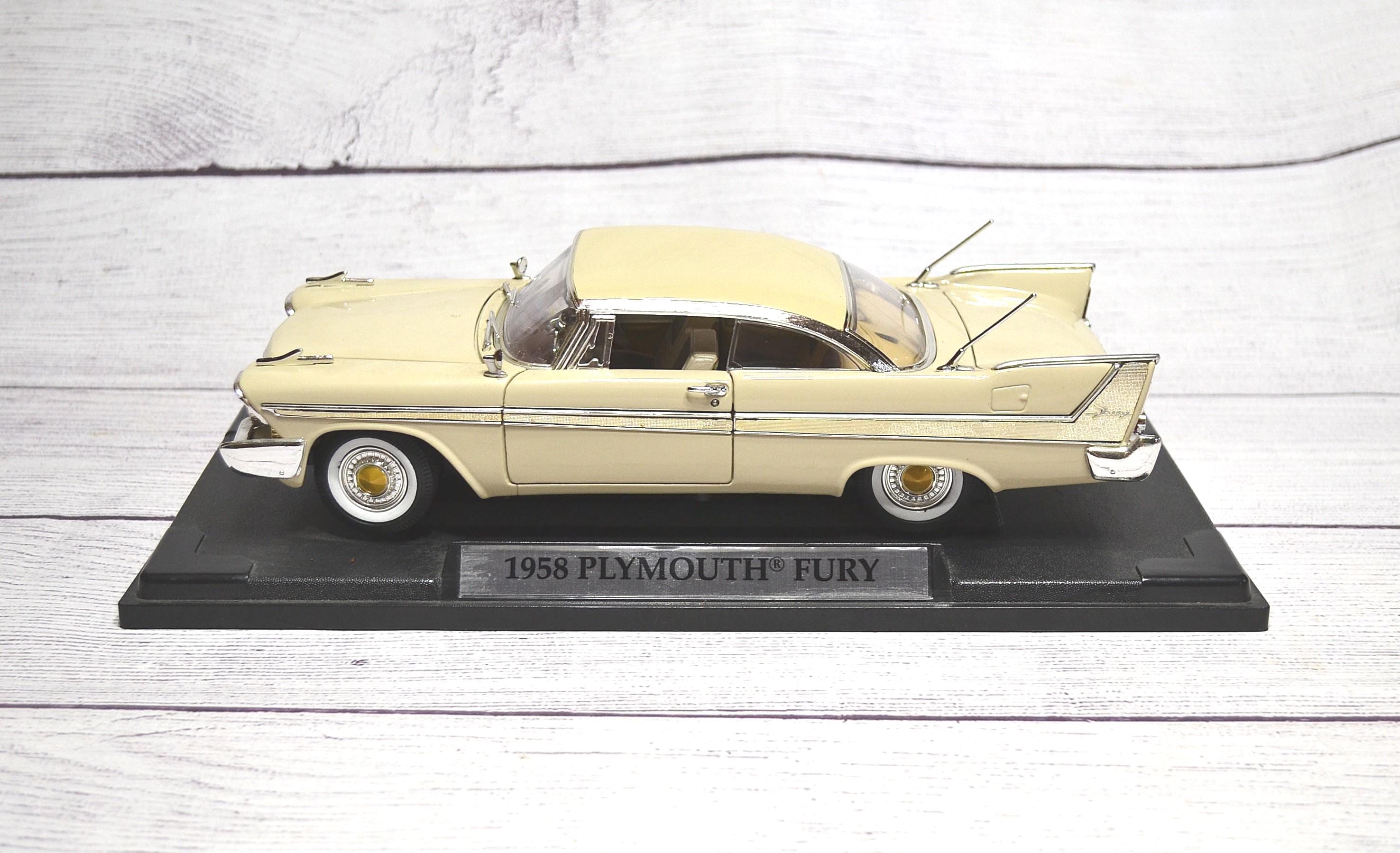 1958 Plymouth Fury Diecast - Etsy