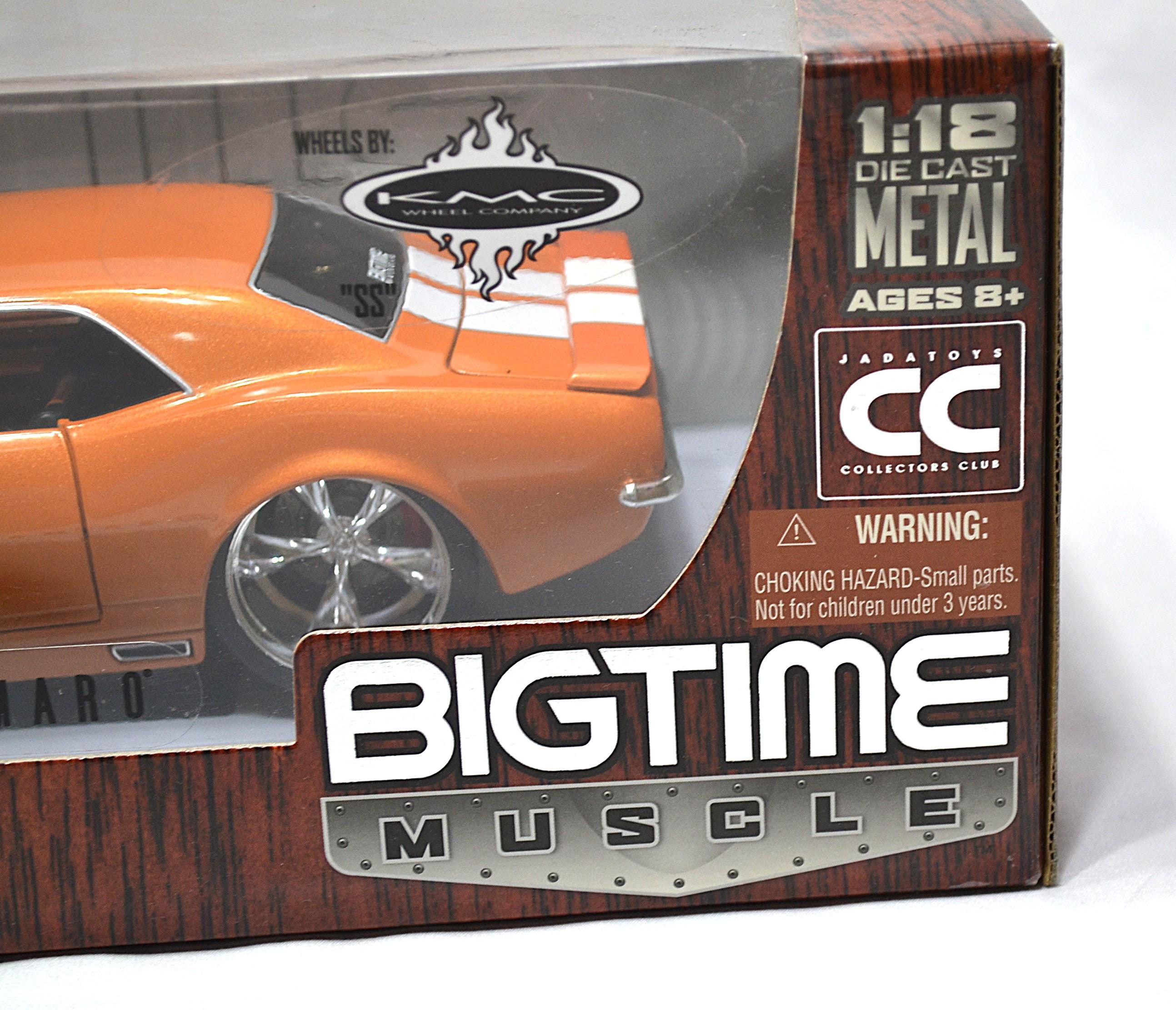 Vintage Jada 1968 CHEVY CAMARO 1:18 Diecast Big Time Muscle DUB