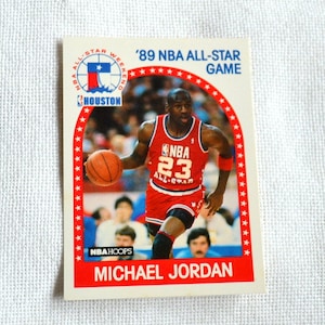 1989 NBA HOOPS MICHAEL JORDAN ALL-STAR GAME #21 HOF RARE