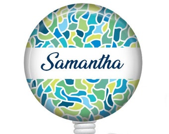 Personalized Badge Reel/Badge Reel/Nurse Badge/Badge Holder/ID Holder/Badge Reel/Nurse Gift/Name Badge/Retractable Badge/Summer Badge Reel