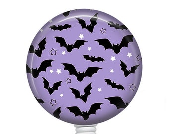 Halloween Badge Reel/Badge Holder/ID Holder/Badge Reel/Nurse Gift/Halloween/Nurse Badge/funny badge reel/Bat Badge/Spooky