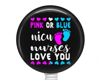 NICU Badge Reel/Retractable Badge/Badge Holder/ID Holder/Badge Reel/Nurse Gift/nurse badge reel/Retractable badge/NICU Nurse/