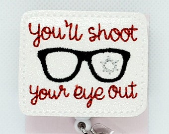 Christmas Badge Reel/Badge Holder/ID Holder/Badge Reel/Nurse Gift/Nurse Badge Reel/Funny Christmas badge Reel