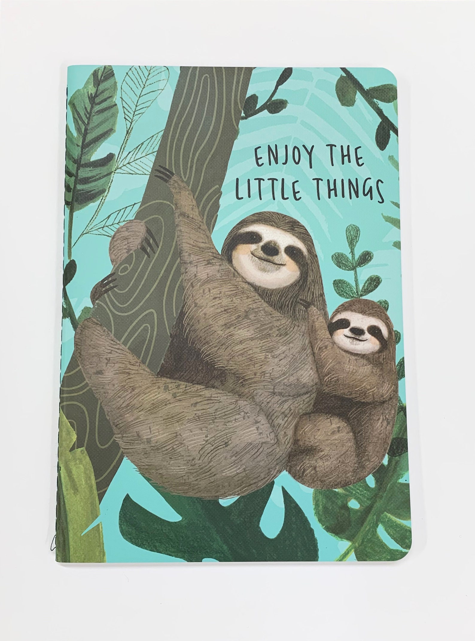sloth-notebook-lined-notebook-mama-and-baby-sloth-school-etsy