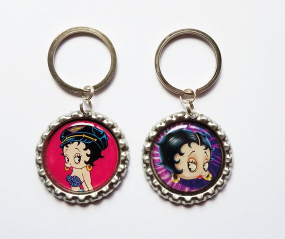 Betty Boop Colorful Lanyard Necklace key Chain ID School Work Badge Holder