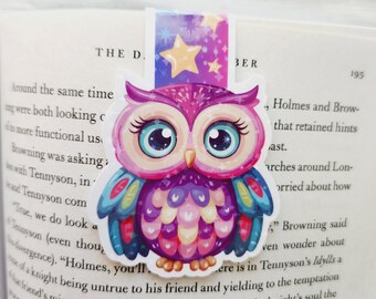 Owl Magnetic Bookmark/Page Marker/Planner Accessories/Bookish/Bookish Gift/Book Lover Gift