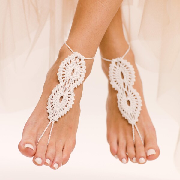 Crochet Foot Jewelry Etsy