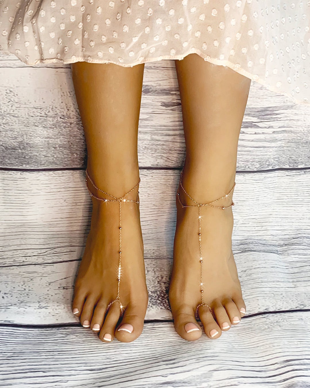 Mini Loulou Enkelbandje Goud – Juli Dans Jewels