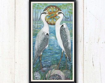 Grey Herons