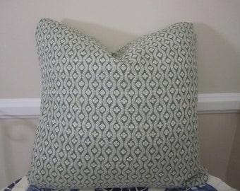 Gorgeous Pierre Deux Pillow Sage Green Chloe French Country Toile Provencial