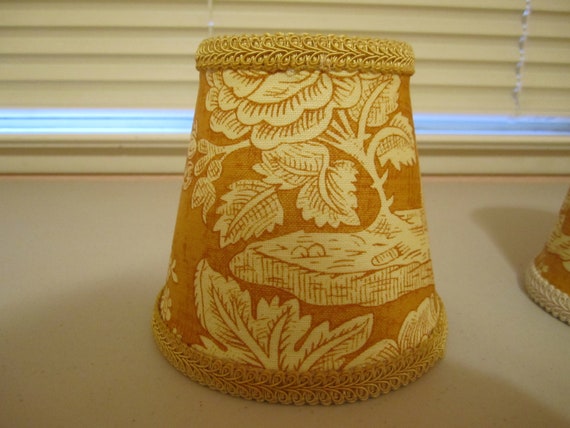 Pierre Deux Gold Yellow La Declaration French Country Toil Lamp Shade Chandelier Pierre Deux Gold Yellow La Declaration French Country Toil Lamp Shade Chandelier