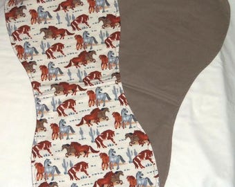 Baby Burp Cloths Flannel Large Sewnsewsister