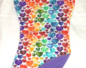 Baby Burp Cloth Large Flannel Burpie  Sewnsewsister
