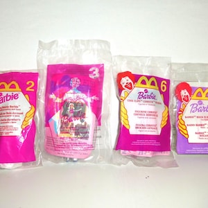 Vintage Barbie McDonalds Fast Food Toys Sewnsewsister bild 1