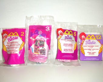 Vintage Barbie McDonalds Fast Food Toys Sewnsewsister